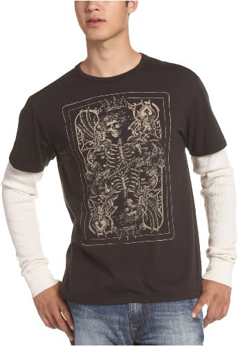 Chemise 2 en 1 Skeletal Gambler Lucky Brand homme taille M coloris Almost Night