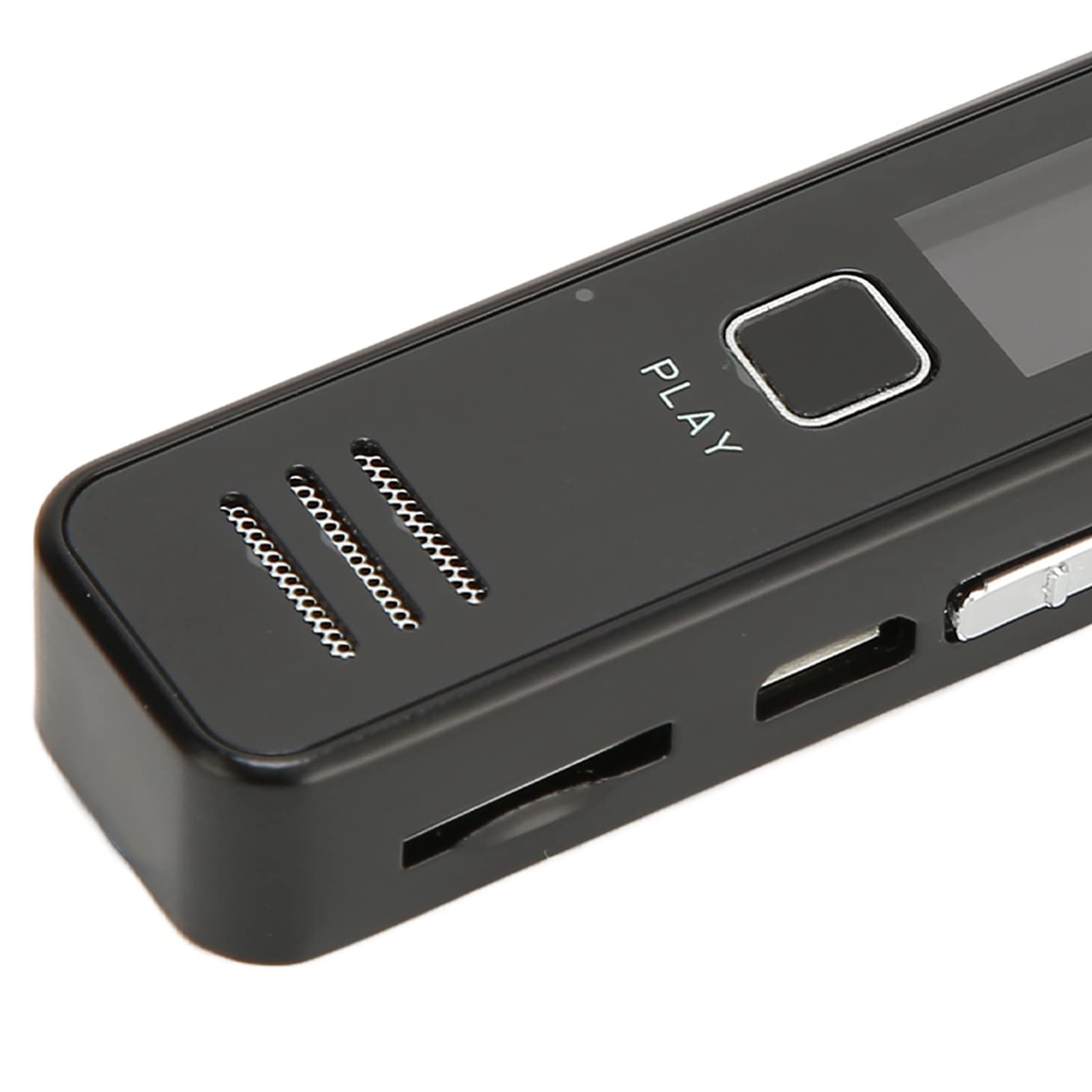 Asixxsix Registratore Vocale Digitale, Registratore Vocale da 32 GB con Riproduzione, Mini Dispositivo di Registrazione HD Portatile per Dittafono per Conferenze, Riunioni,