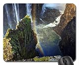Mauspads, Regenbogen über Victoria Falls Mauspad, Mousepad (Wasserfälle Mauspad)
