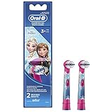Oral-B Kids Extra Soft Replacement Brush Heads Featuring Disney's Frozen, 2 Count, Kids 3+