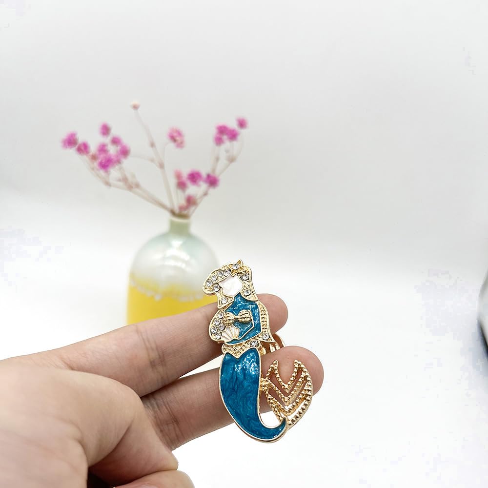 open lace back dress YOUYOUULU 3Pcs Unique-Mermaid-Drawer-Knobs, Diamonds-Blue-Ocean-Dresser- Pulls, Kawaii-Girl-Mermaid-Princess-Cabinet-Knob, Furnitures-Decor-Handles  (Blue)