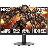 ecran pc hkc 【Connectivité flexible & compatibilité VESA】Équipé de deux ports HDMI 2.0 et d’un port DisplayPort 1.4, le moniteur peut être facilement connecté à un PC, une console ou un ordinateur portable. Grâce à la compatibilité VESA 100 × 100, il peut être installé sur un support mural ou un bras de moniteur.