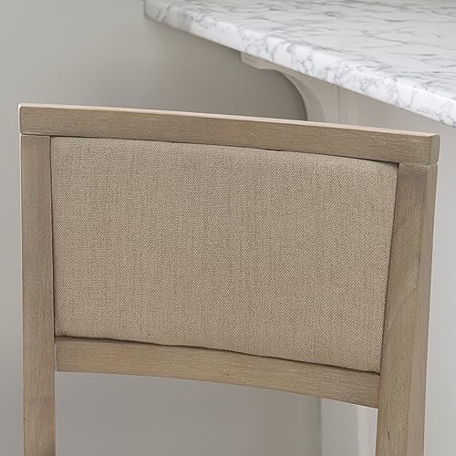 Linon AMZN3239 Keira Natural Rustic Wooden Folding Barstool thumb #5