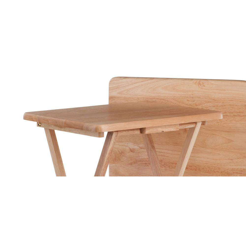 Amazon.com: Winsome Alex Set of 2 Foldable Snack Tables, Easy to