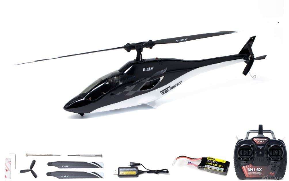 RC Helikopter E-Sky 300 V2 - RTF Mode 2