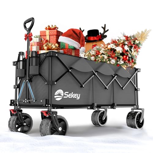 Sekey XXXL Bollerwagen Faltbar 300L 200KG...