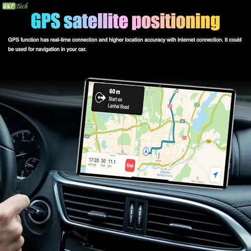 Image of Q&F Tech 10.1 inch Android Tablet PC, 4G Phone /WiFi Tablet for Study, Game and Video Playing, Internet Browsing, Dual SIM Cards and Dual Standby Supportive, 8Core /Bluetooth /GPS, IPS HD Display Gray