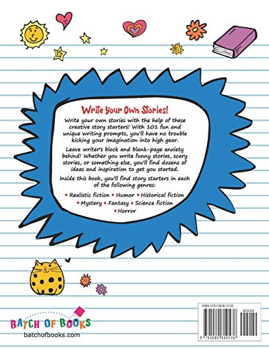 101 Story Starters for Kids: One-Page Prompts to Kick Your Imagination into High Gear - Image 2