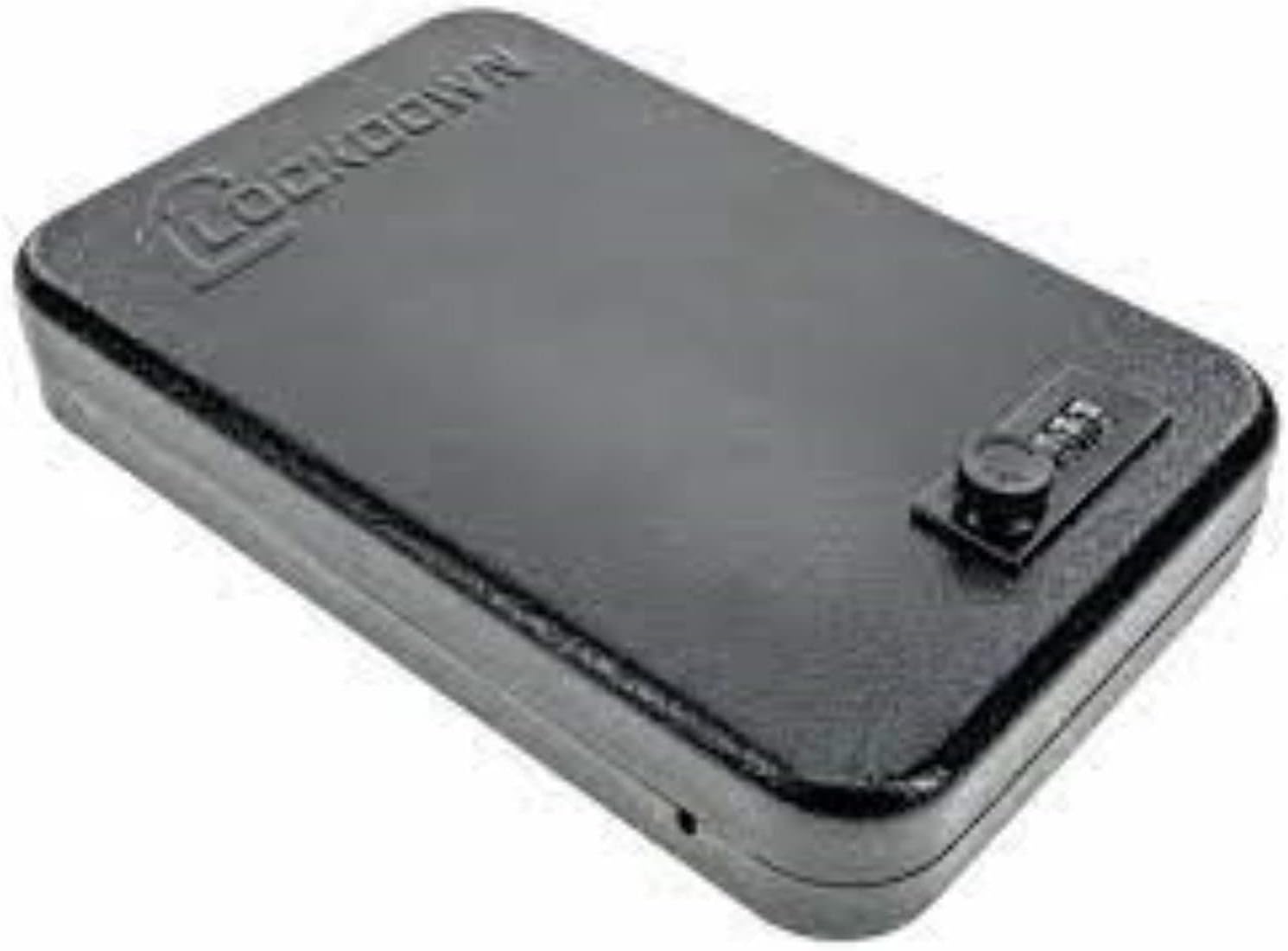 Lockdown Handgun Vault with All Steel Construction, TSA Approval and California DOJ Certification for Secure Storage of Pistols, Revolvers, Small Valuables