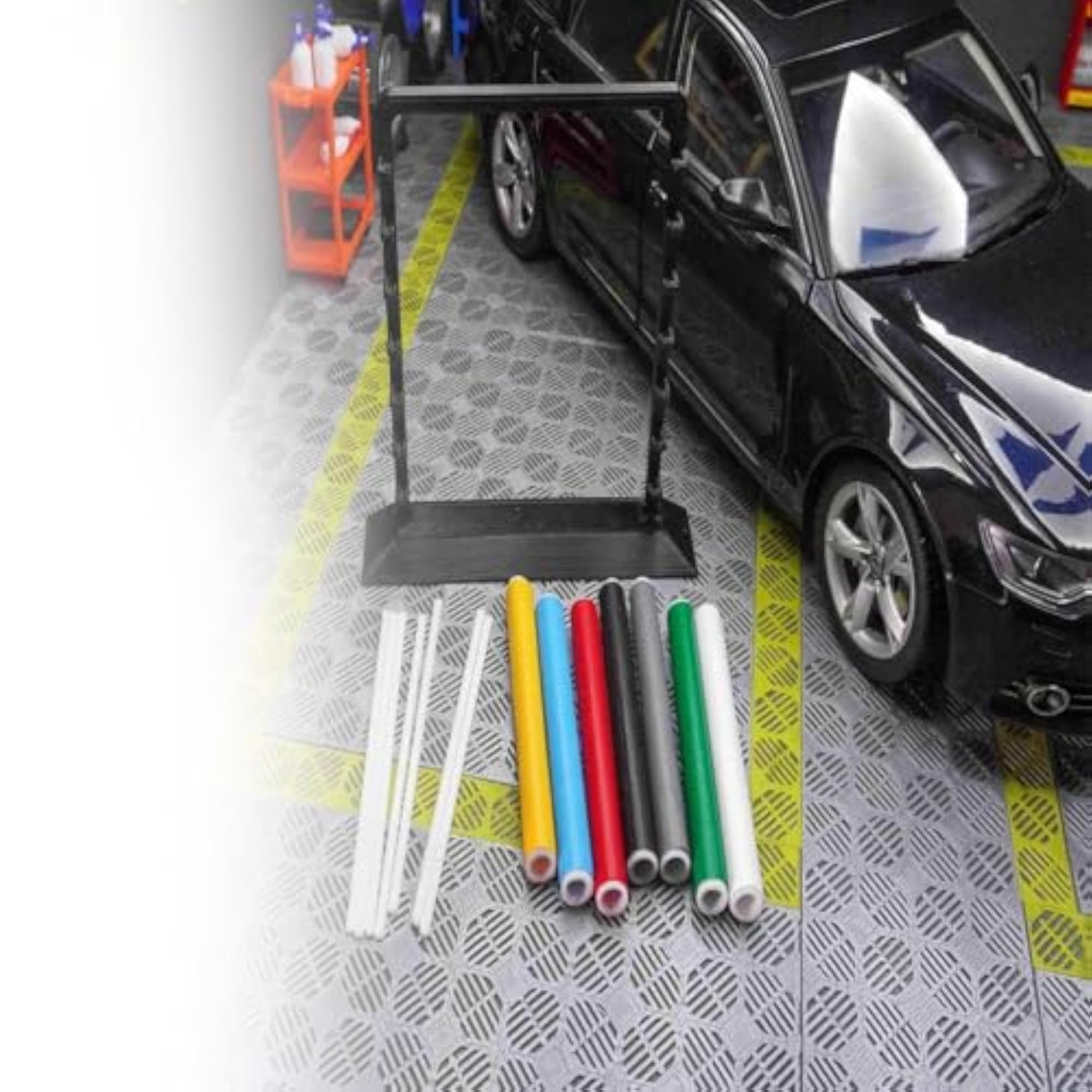 1/18 Car Wrap Film Display Rack Lightweight Micro Landscape Decoration Model