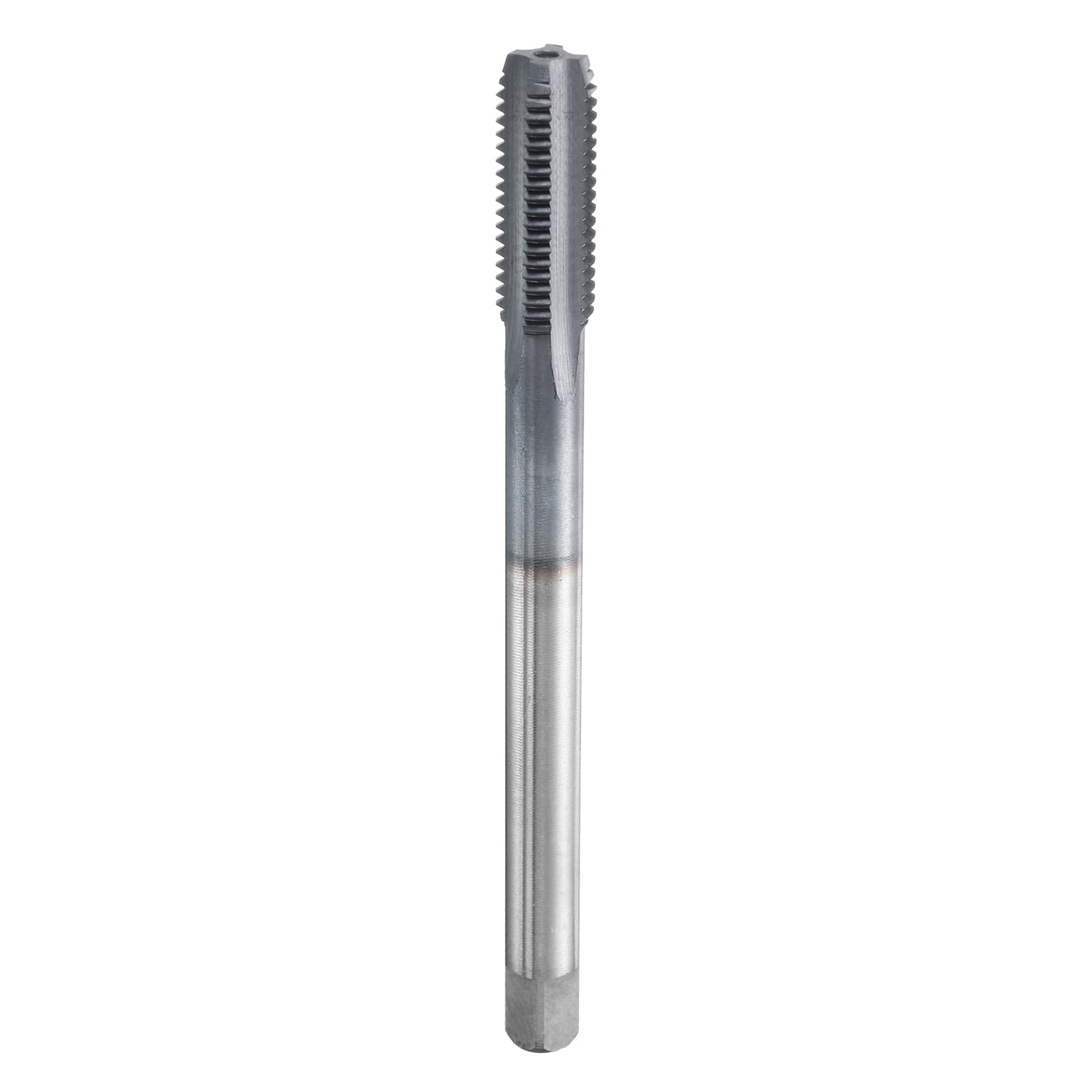 sourcing map M11x1.5x130mm Metric Thread Tap 6542 Cobalt High-Speed Steel TiCN Coated Plug Tap Right Hand Straight Flutes Screw Threading Hand Tap