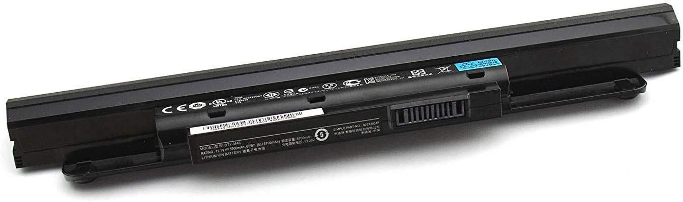 Bateria 11,1 V 65 Wh BTY-M46 CR42 (MS-1492) MS-1498 X460 (MS-1491) (MS-1491) X460DX (MS-1491) (MS-1491)