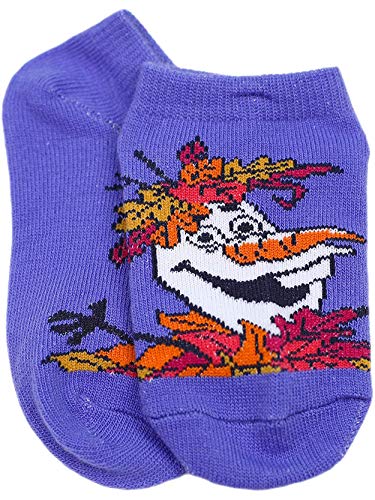 Disney Frozen Girls' No Show Socks3