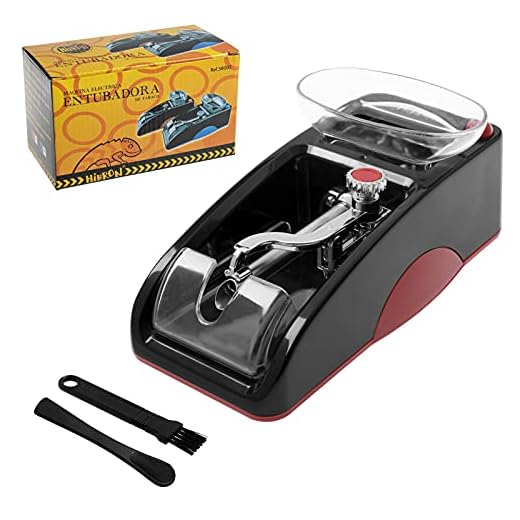 HIBRON Machine automatique a rouler cigarettes Tubeuse cigarettes electrique roulese cigarette