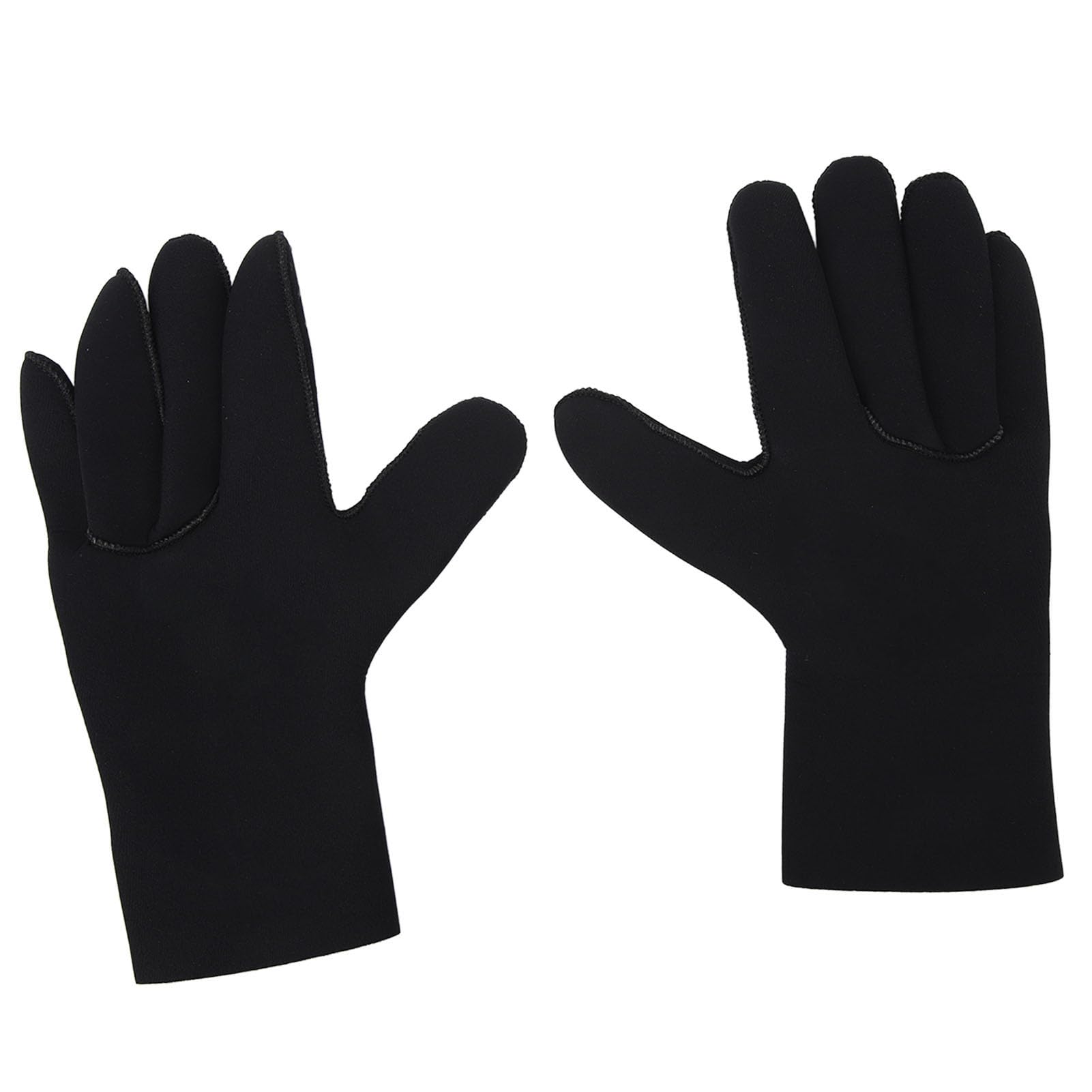 Fydun Neoprene Anti Slip Diving Swimming Gloves for Men & Women Warm 3mm Wetsuit Gloves for Outdoor Water Sports and Underwater Work (L)