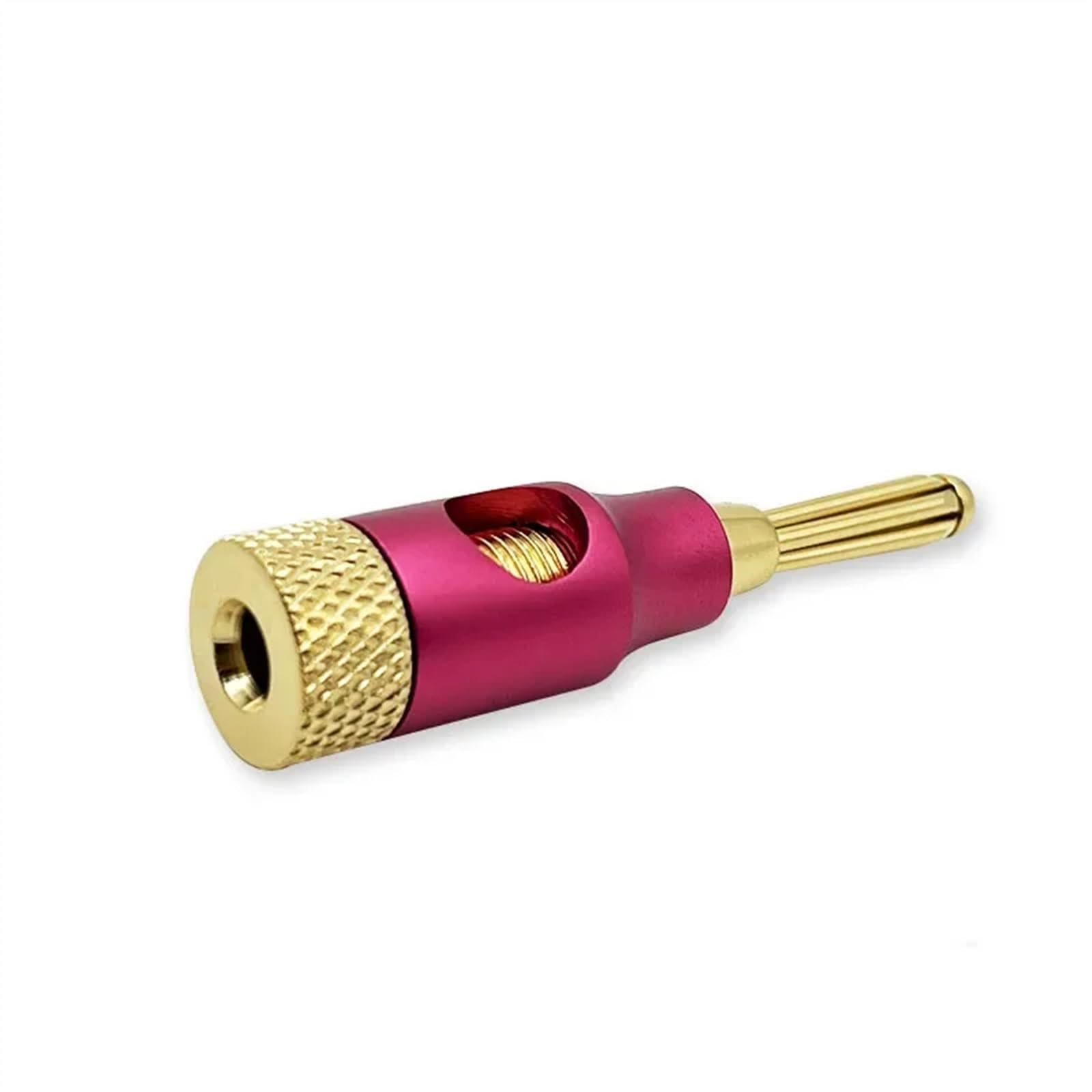 RUNCCI-YUN 10Pcs Placcato Oro 24 K Spina A Banana, 4 Mm Connettore - Foto 14