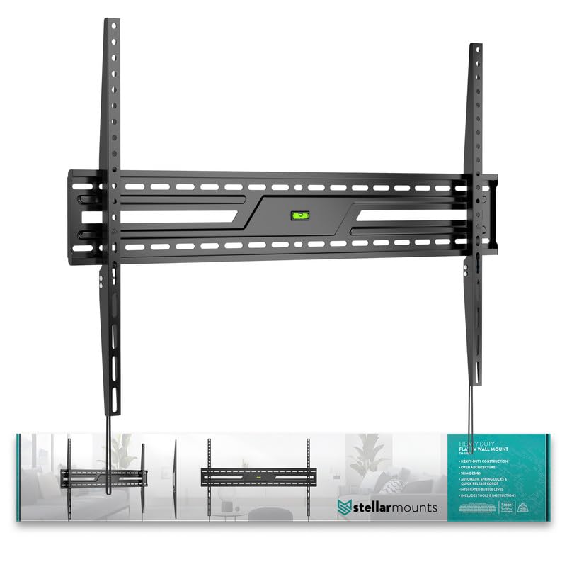 Ultra Slim Flush TV Wall Mount Bracket for LG C5 Series OLED evo AI 4K UHD Smart (2025) OLED77C5PUA 77Inch - 1.2' Low Profile, Industrial Grade 165lbs, Easy Installation