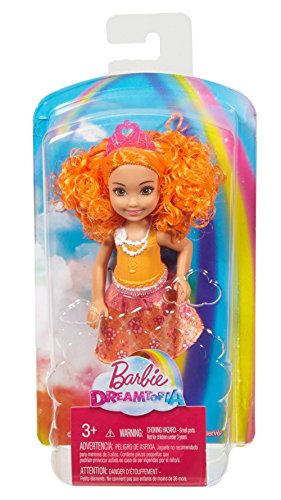 Barbie Dreamtopia Muñeca Rainbow Cove Sprite Orange miniatura 3