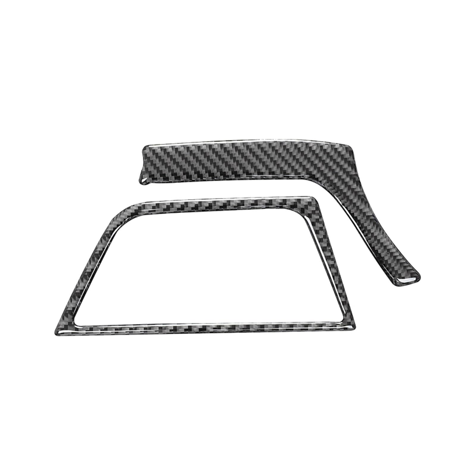 THXZINGLWG Compatible for BMW 3 Series GT F30 F34 2013-2016 Accessories Carbon Fiber Car Both Sides Air Outlets Trim Frame Cover Stickers(Lhd B,F34(2013-2016))