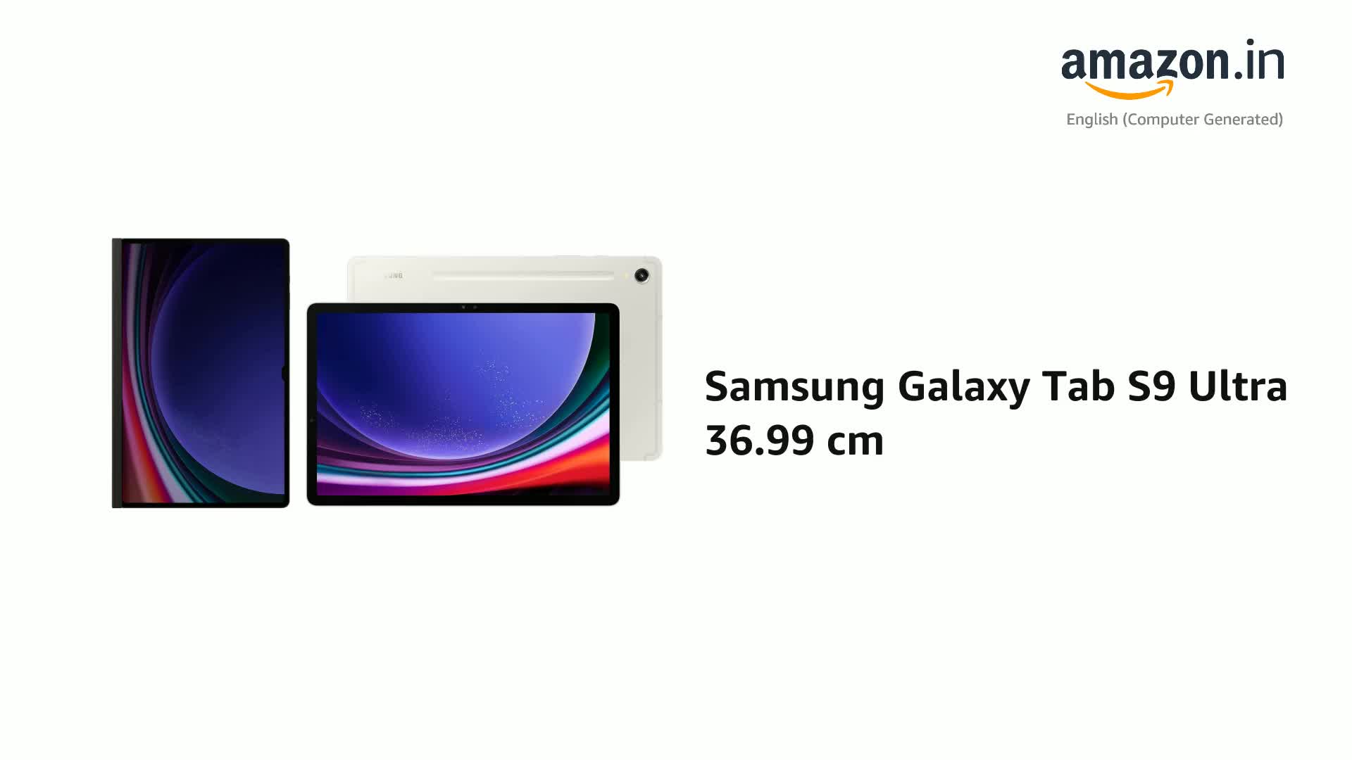 Samsung Galaxy Tab S9 Ultra 36.99 cm (14.6 inch) Dynamic AMOLED 2X