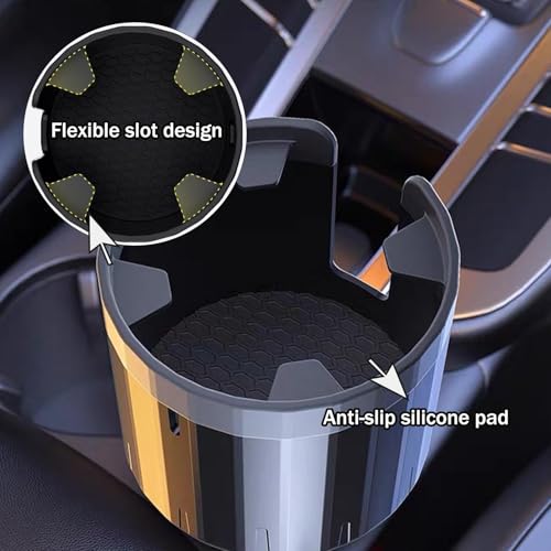Expansor de Portavasos para Carro con Soporte para Celular miniatura 6