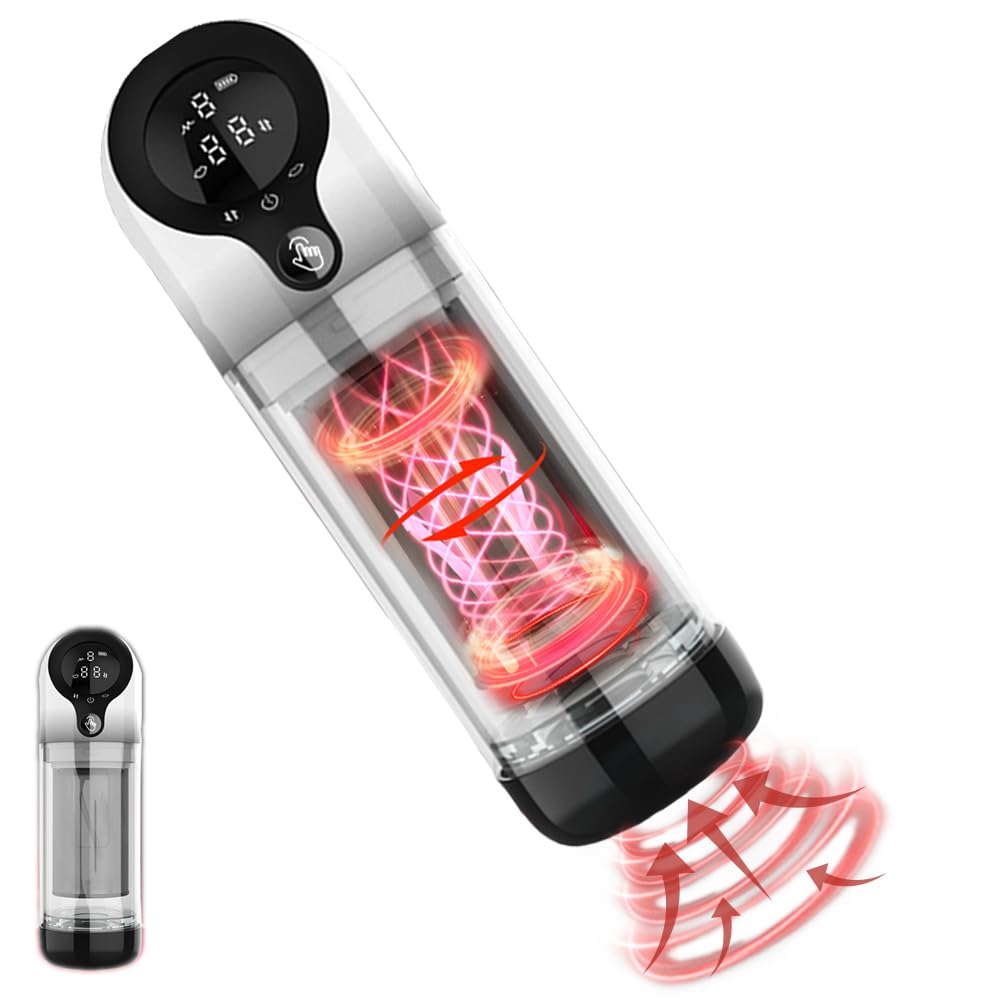 Elektrischer Masturbieren Lmgoc Masturbieren für Männer Taschenmuschi mit 9 Rotationsmodi & 4 Saugmodi Sex Spielzeug 3D Vagina Pocket pussy Sex toys Solo Muschi Sex spielzeug für die männer
