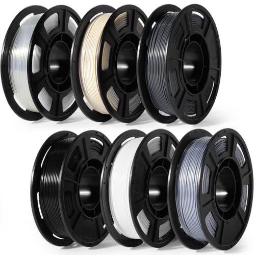 Image of Dynta PLA 3D Printer Filament Bundle 250g, 1.75mm /±0.02mm 6 Colors 1.5KG