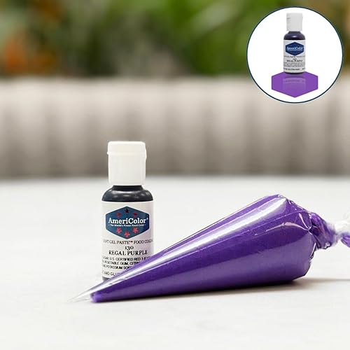 Miniatura 2 de Americolor pasta de gel suave, .75 oz., Púrpura real