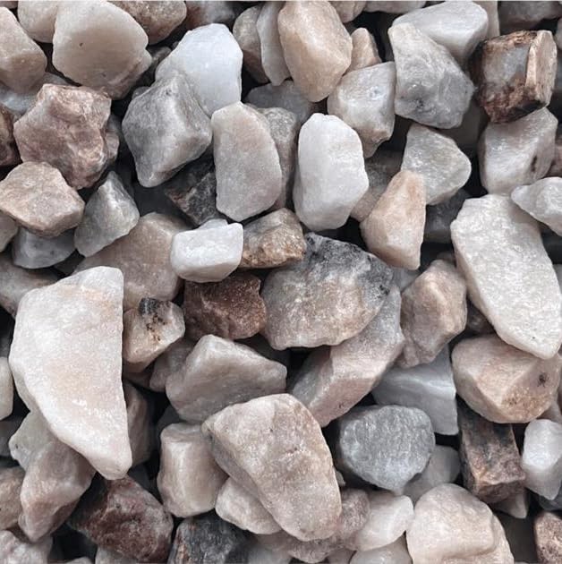 Colorful Flamingo Decorative Gravel 8-16mm, 20kg bags- Multibuy – Perfect for Gardens & Outdoor Spaces (FLAMINGO GRAVEL, 200KG)