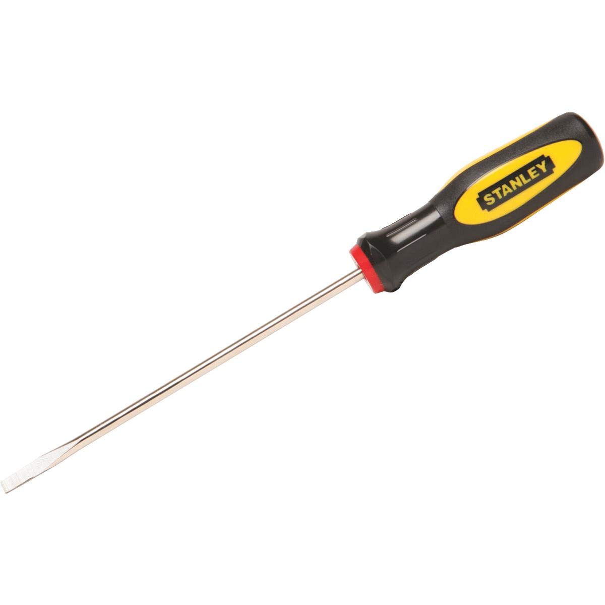 Stanley 60-005 Destornillador de punta ranurada para gabinete estándar, 3/16 pulgadas x 6 pulgadas