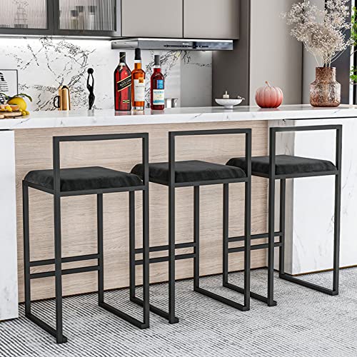 Tabourets de bar DASHADAO : la solution d'assise stable pour comptoir étroit de cuisine