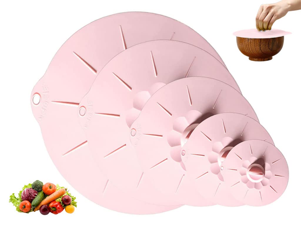 Couvercle en silicone pour bol et assiette