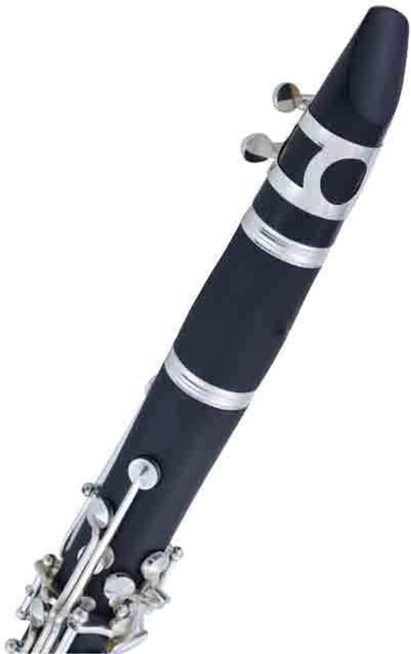 Clarinet Musical Instruments Clarinet Black Wind Instrument Bakelite B Flat 17 Key Silver Plated Key Beginner Playing Clarinet