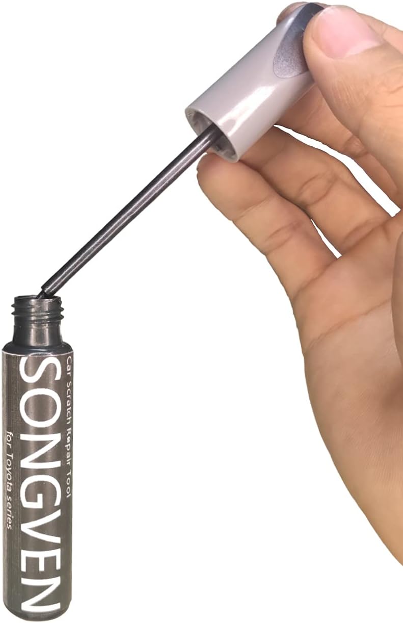 Car Touch Up Paint Pen Grey Auto Scratch Remover Pen 1G3 Auto Scratch Repair Kit for Deep Scratches Trucks Motorcycles Boat Cars Scratch Repair Easy Repair For Toyota CAMRY, Tungsten Grey