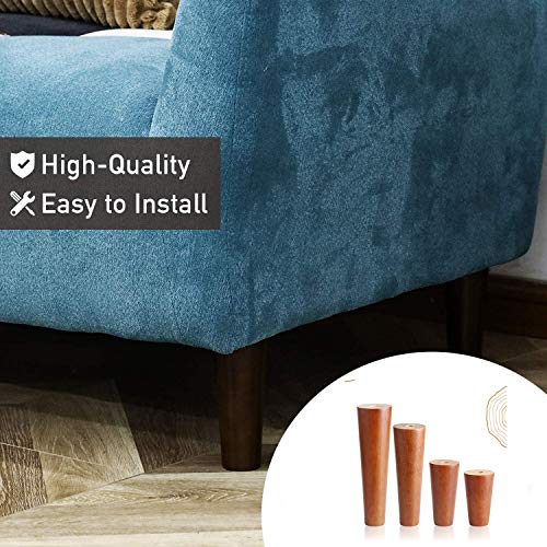 Patas de mesa y sofás en madera para transformar el estilo de su salón 8