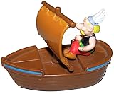 Größe: ca. 10cm ASTERIX Spielzeug aus der Mc Donald\'s Reihe, ASTERIX im Boot
