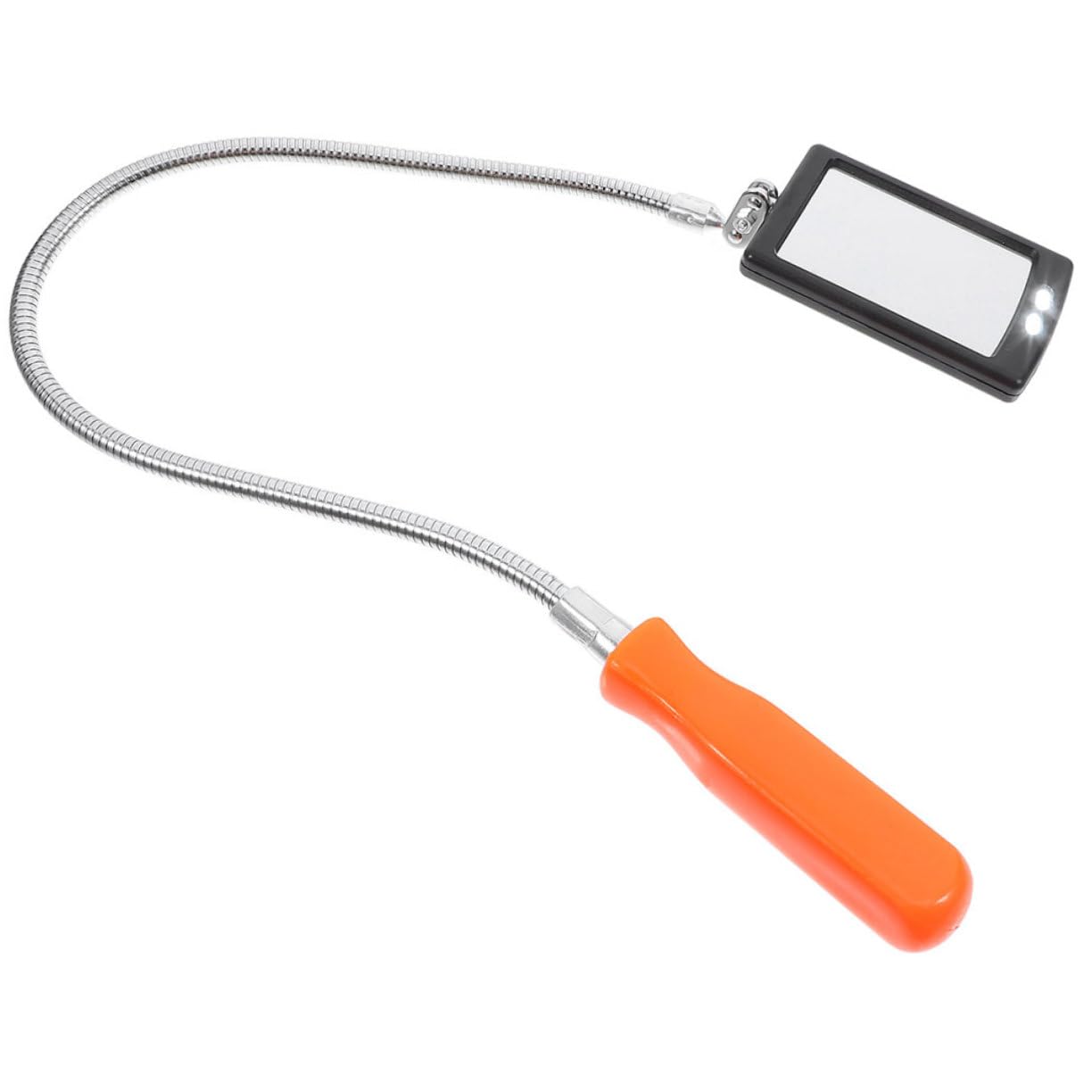 Alipis Automotive Mirror Stainless Steel Welding Mirror Extendable Mirror Under Vehicle Inspection Mirror