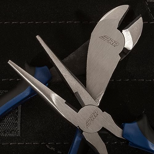 Image of PRP UTV Tool Kit for Can-Am X3, Sport, Trail, Commander | Includes 35 Essential Tools for UTV + Roll-Up Storage Bag with Easy-Grab Handle, Mounts to Vehicle