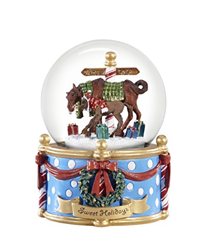 Breyer Sweet Holidays Musical Snow Globe