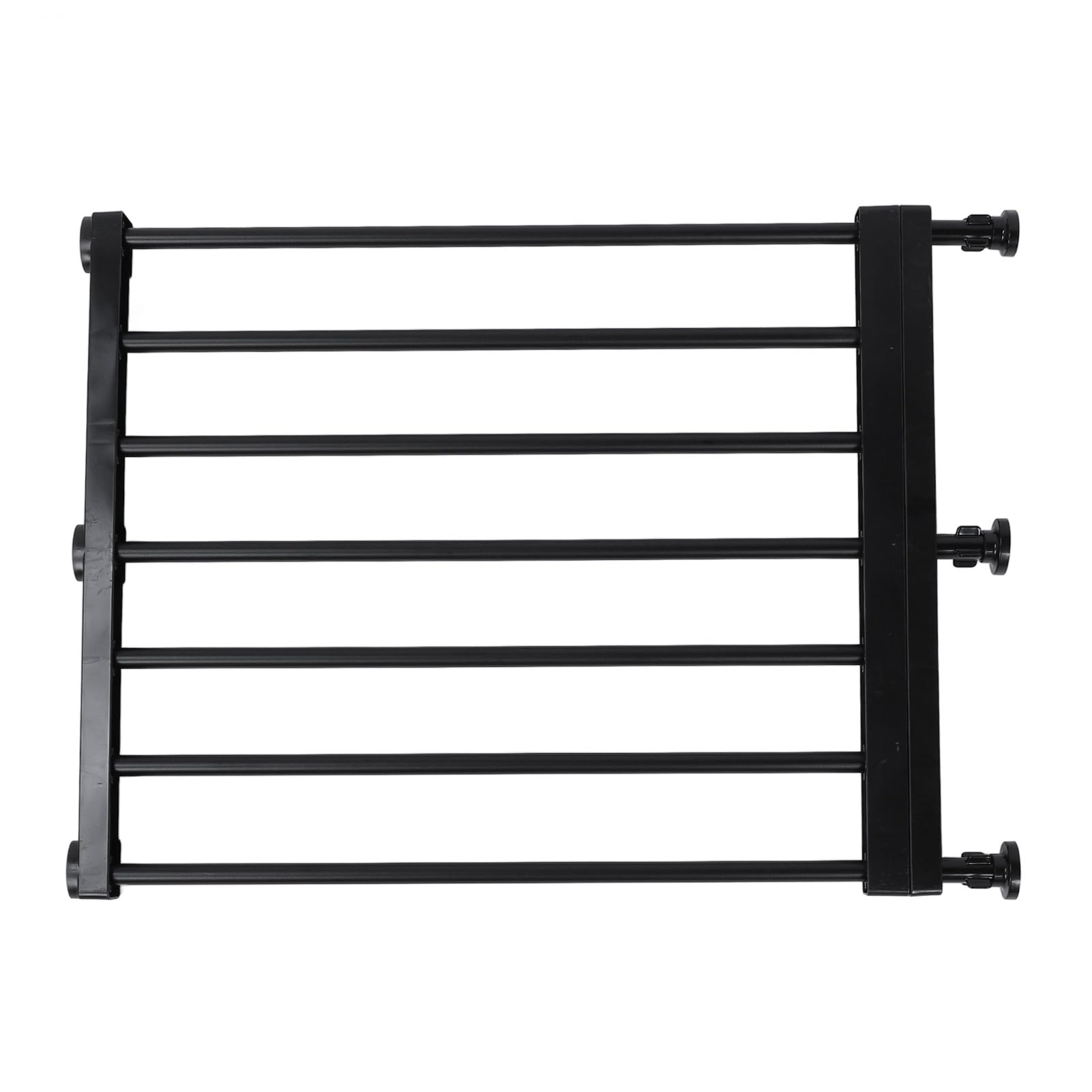 Cancello di Sicurezza Cani e Gatti in Acciaio al Carbonio Espandibile 59-100cm, Installazione Senza Foratura, Altezza 42cm, Barriera Protezione Porta per Cuccioli e Animali Domestici