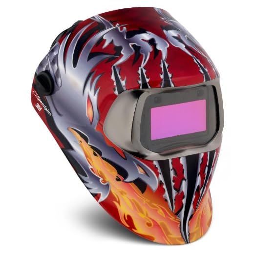 3M - Speedglas H752420 Casco de Soldadura, Multicolor (Razor Dragon)