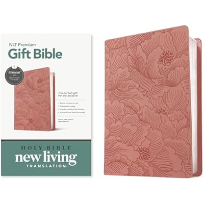 NLT Premium Gift Bible, Filament Enabled, Dusty PInk