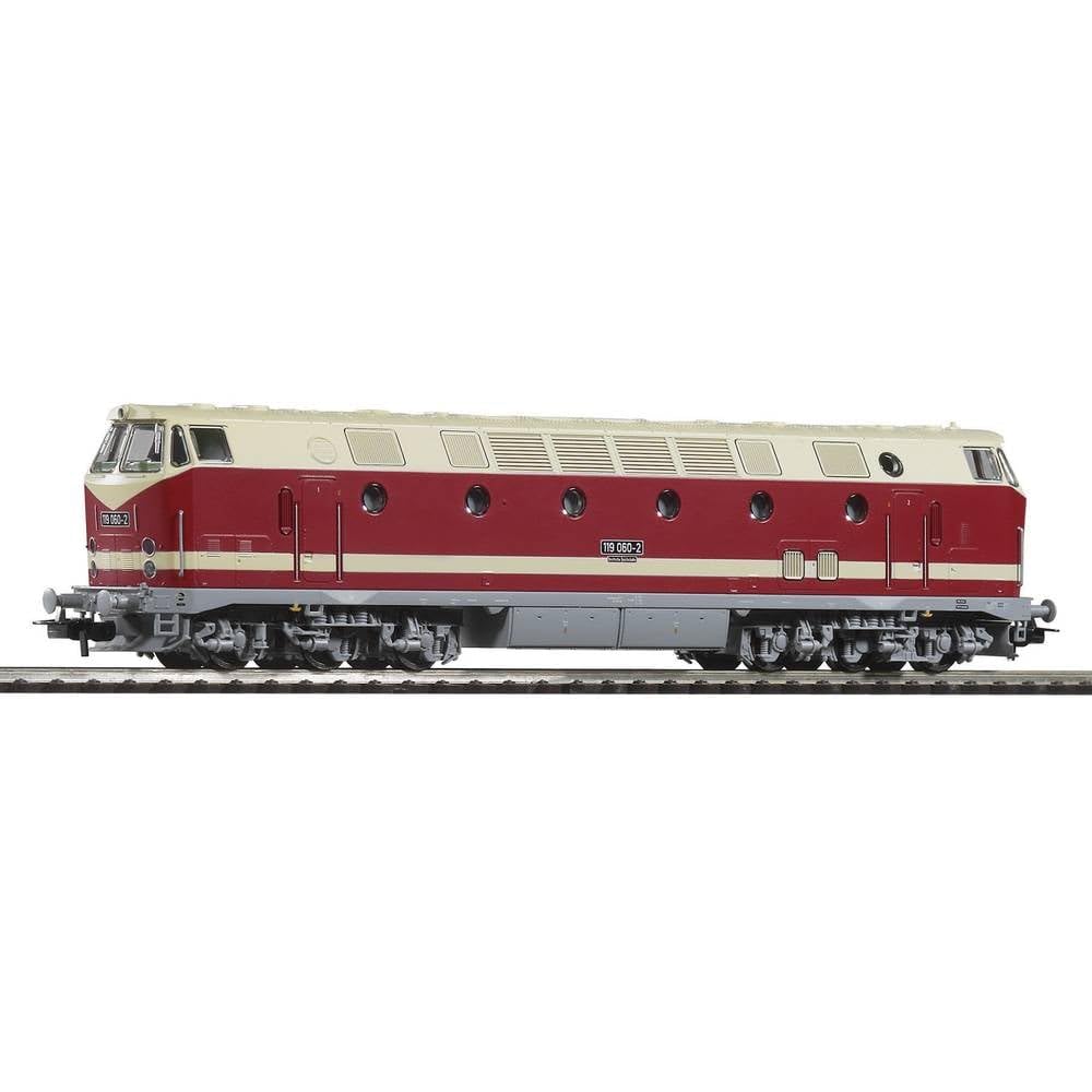 Piko H0 59930 H0 Lokówka diesla BR 119 DR BR 119 DR, światło szczytowe na górze