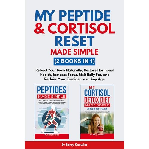 My Peptide & Cortisol Reset Made Simple Audiolibro Por Barry Knowles arte de portada