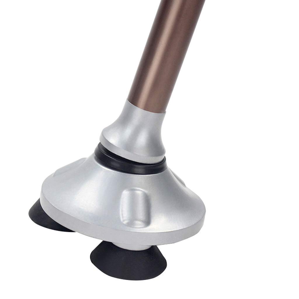 Bastone da Passeggio per Uomo, Donna, Alluminio Antiscivolo Regolabile, Leggero e Resistente, ausilio per la deambulazione Flessibile e Durevole, Portatile per Viaggi, stampelle Times