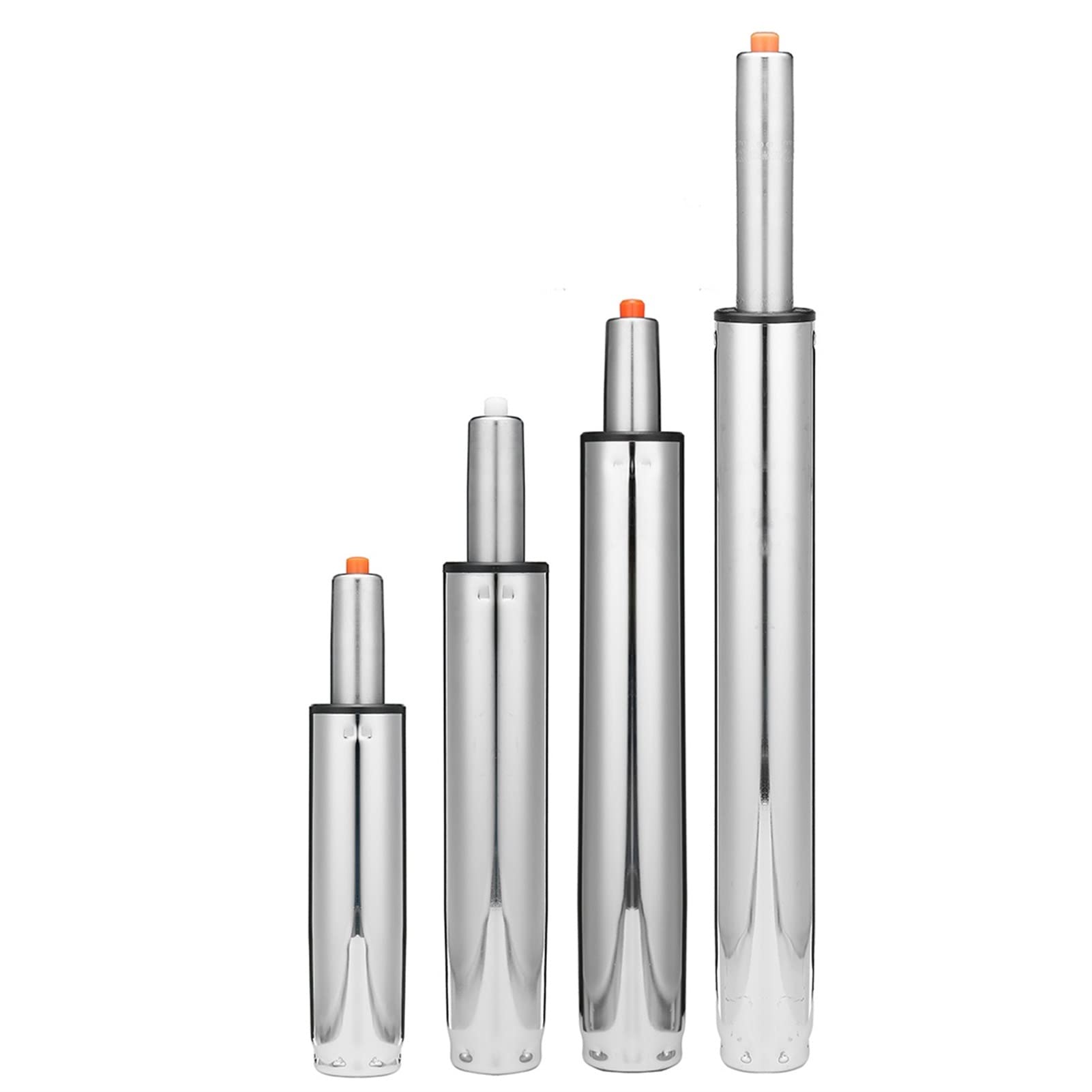 Dritto Elevazione a Gas Sedia da Ufficio pneumatica Elevazione a Gas Base Pistone Sedile Regolabile Asta di Supporto Cilindro di Ricambio pistone Sedia Ufficio(Chrome,100mm 8inch)