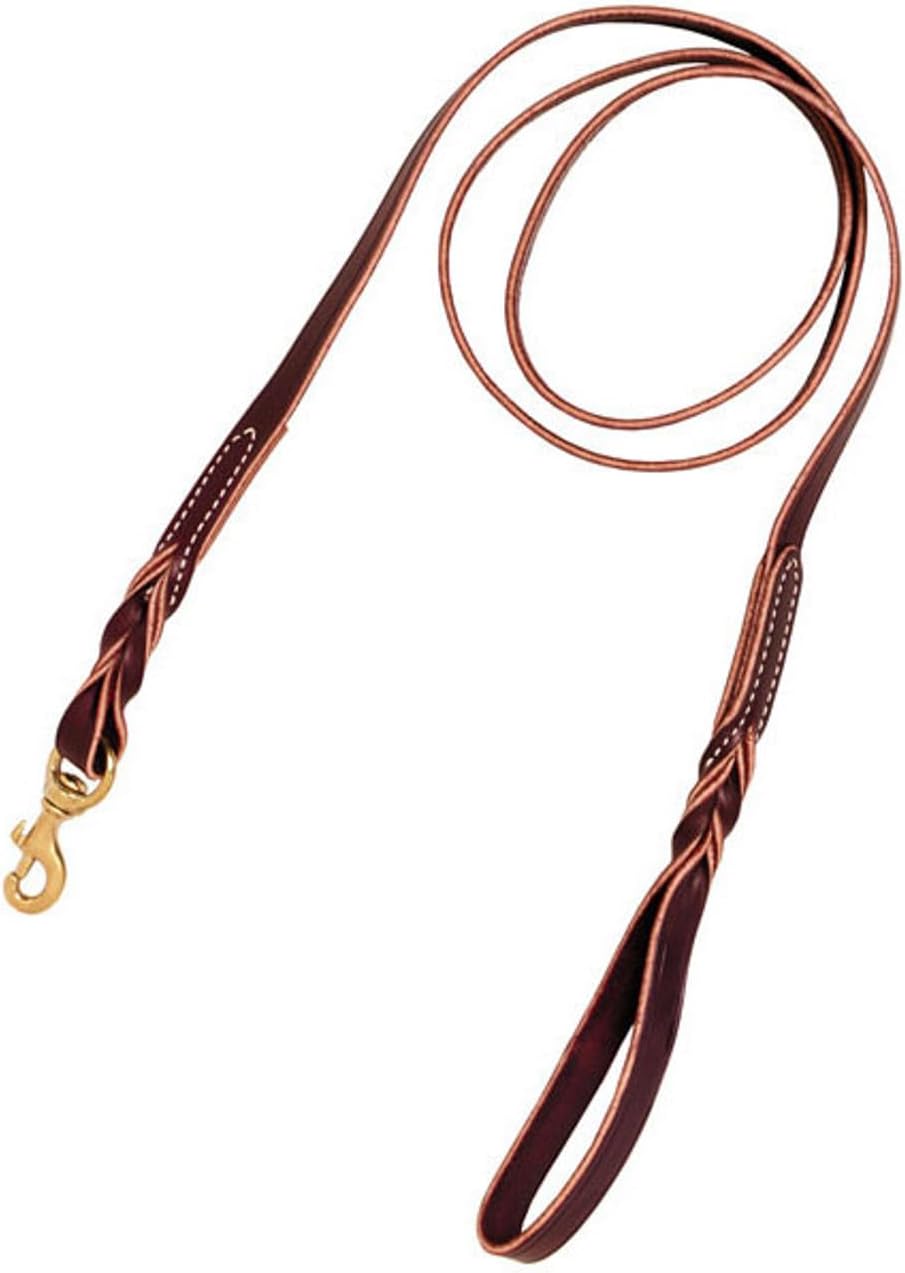Triple K Latigo Leather Dog Lead