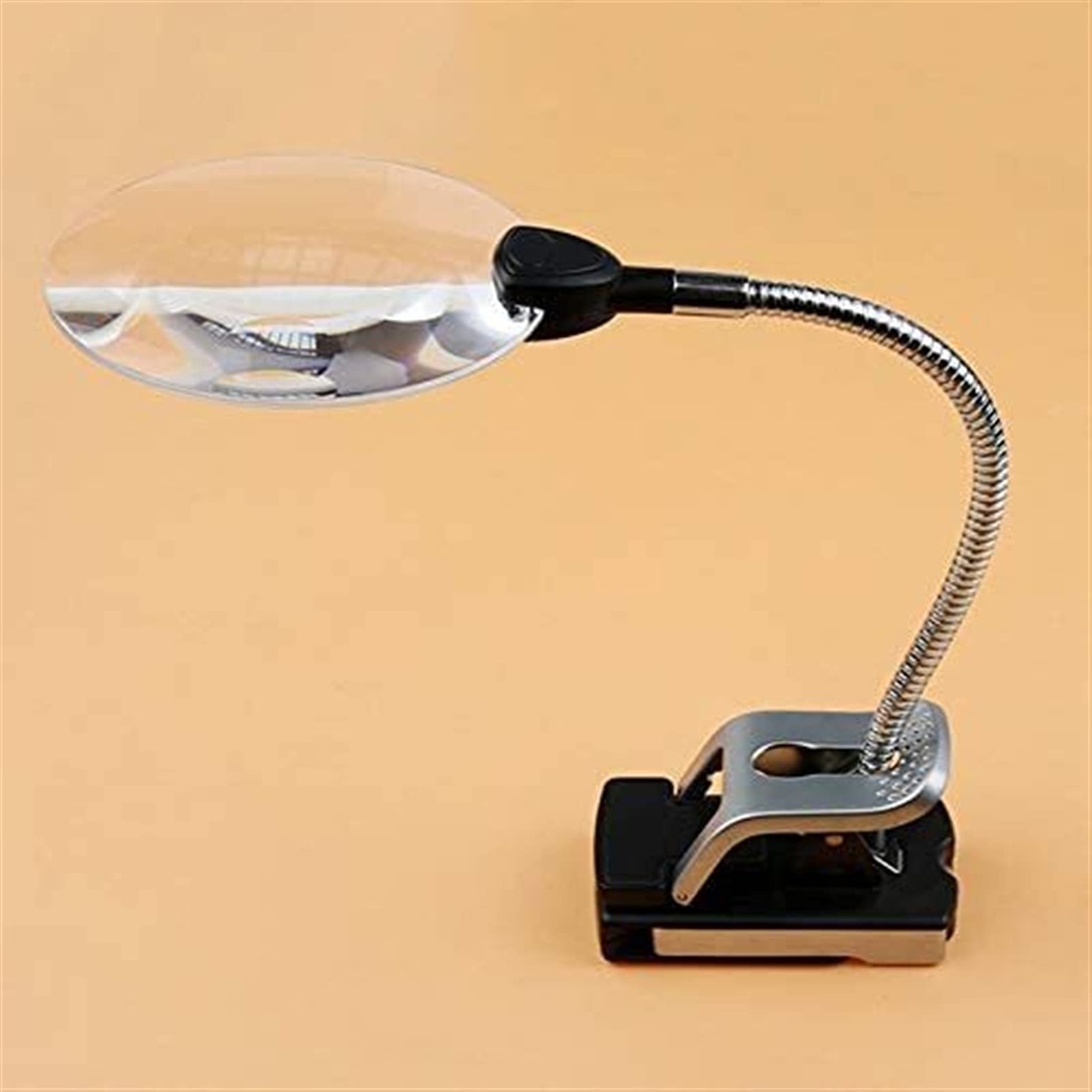 Lekka Lupa Led Lampa Biurkowa 2,5/8X Lupa Do Czytania O Wysokiej Rozdzielczości Do Wielofunkcyjnego Czytania Zegarków Naprawczych