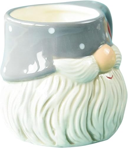 Miniatura 9 de Abaodam Taza de café de Navidad de Papá Noel, taza de gnomo de Navidad, taza de cerámica de Navidad para chocolate caliente, café, té, regalos de