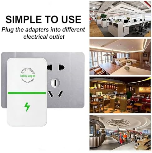 2026 Electricity Saving Box, Energy Saver Plug to Reduce Electricity Bill, Power Factor for Household/Offices (4pcs) - 3